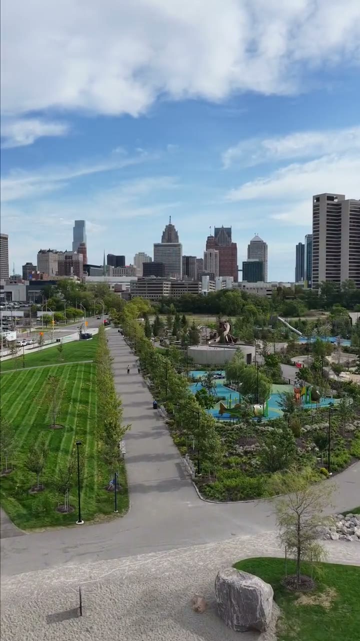 Ralph C. Wilson Jr. Centennial Park, still from the shoot